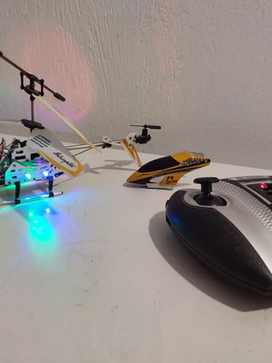 F1 Series remote control helicopter used