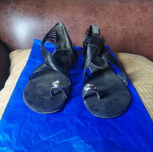 Exe vintage μαύρα σανδάλια size 39