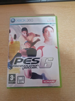 PES 6 Xbox 360 like new