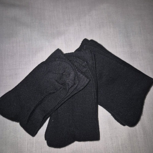 Reebok Kids Socks 3 Pairs Size 30-35 Black New