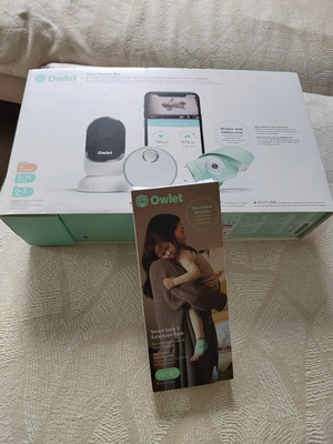 Owlet Monitor Duo with Extension Pack new, smart sock and HD camera
