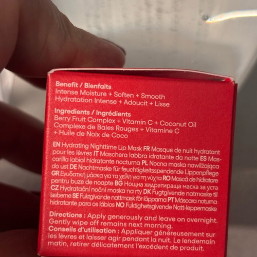 Laneige Lip Sleeping Mask Berry new 8g