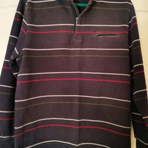 Men's shirt used, multicolored, size L