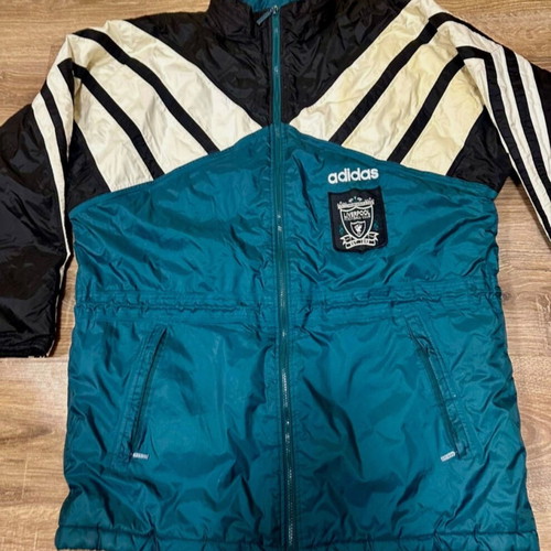 Adidas Liverpool winter parka jacket used, size L UK42
