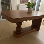 Dining table handmade solid cherry wood like new