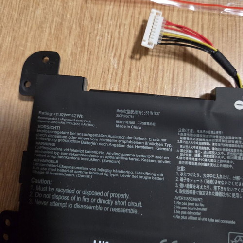 ASUS VivoBook Laptop Battery B31N1637 New 42Wh with Installation Tools