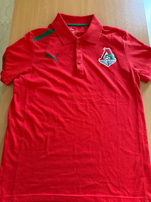 Original Lokomotiv Moscow F.C. T-shirt size Medium like new, Puma, red