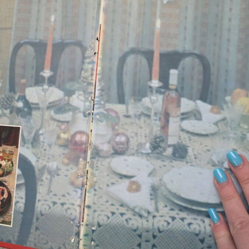 Invitation to Greek Meal cookbook used