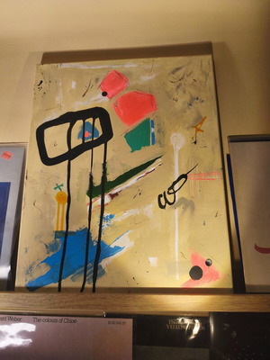 Painting on canvas abstract theme 40x50 like new