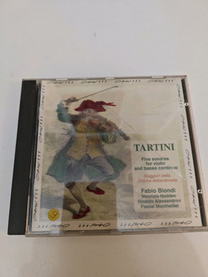 Cd Tartini Πέντε σονάτες για βιολί και basso continuo μεταχειρισμένο