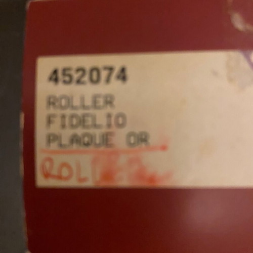 S.T. Dupont Fidelio gold plated rollerball new with documents and box