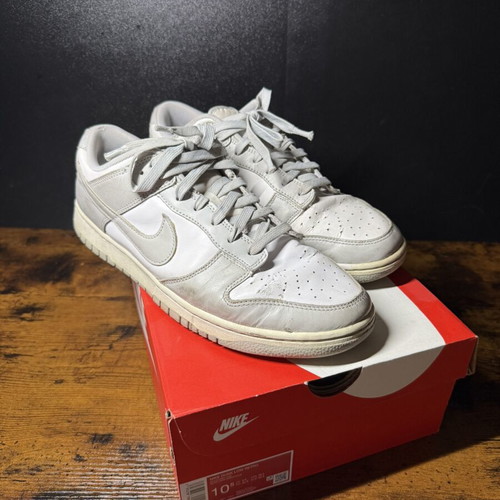 Nike Dunk Low sneakers, Grey Fog, size 44.5 EU