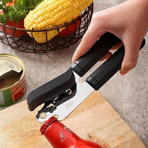 Multifunctional stainless steel can and bottle opener new