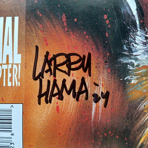 Sabretooth limited series 4 issues used with Larry Hama signature