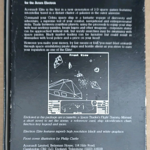 Elite (Acornsoft) (BBC Micro, Cassette) used, complete in box