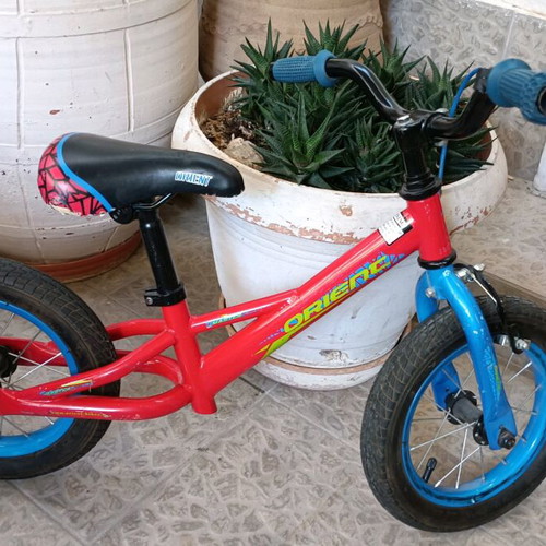 Orient balance bike used without pedals