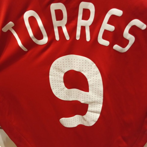 Liverpool FC 2008/09 Home Jersey Fernando Torres XL Like New