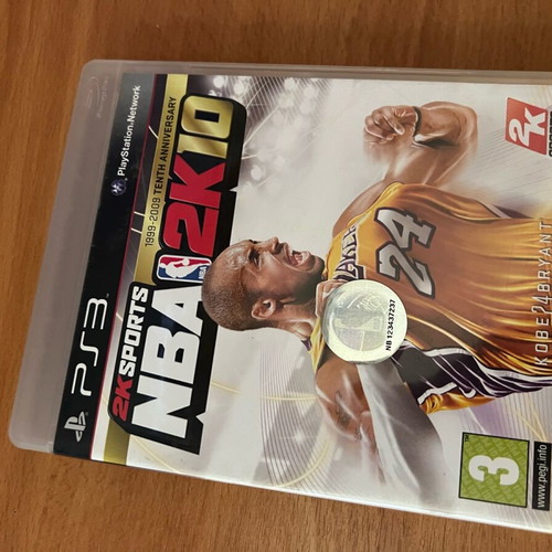 NBA 2K10 PlayStation 3 game used