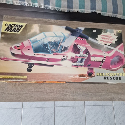 Action Man collectible helicopter new