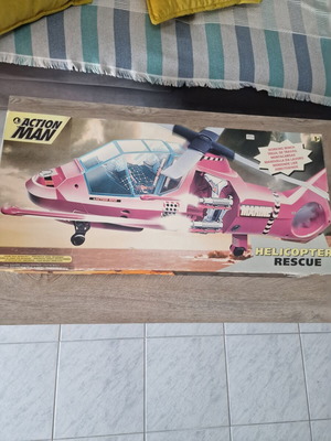 Action Man collectible helicopter new