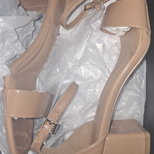 Kurt Geiger nude block heel sandals, new, size 39