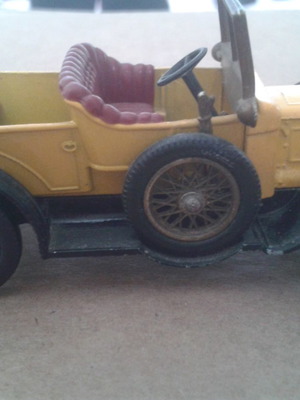 Matchbox Y13 1911 Daimler vintage used 1970