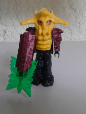 Playmobil 4848 Temple Guard with Green Light used