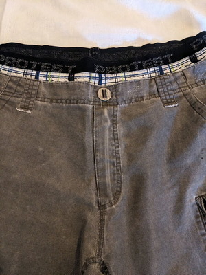 Protest No L men's bermuda shorts used, grey