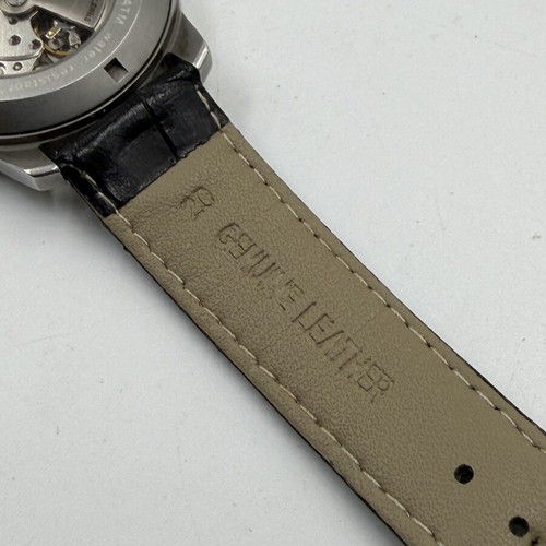 Elysee Pilot Automatic men's watch like new, stainless steel and leather