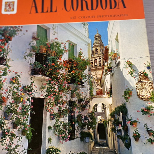 Vintage travel albums used, pack of 2 books "All Mallorca" and "All Cordoba"