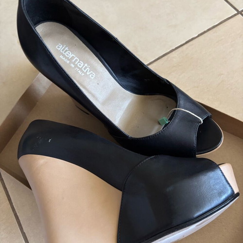 Alternativa Platform Shoes No 36 New Black