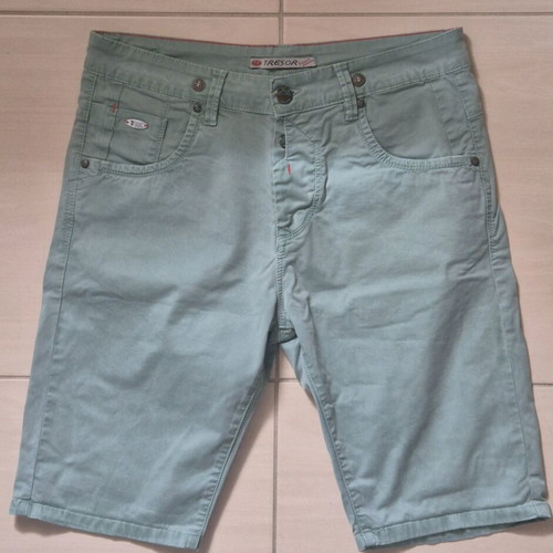 Tresor men's chino shorts turquoise like new size M