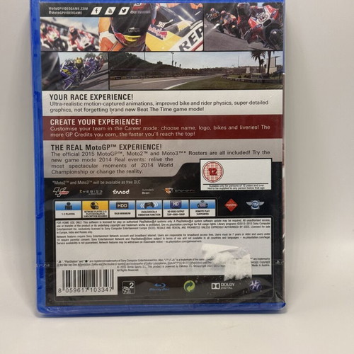 MotoGP 15 PS4 new, action adventure game