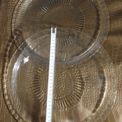 Serving platters used, 2 pieces, 32 centimeters