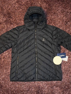 Haglöfs Sarna Mimic Hood women's jacket size XL new, black