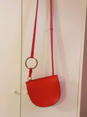 Zara shoulder bag red like new