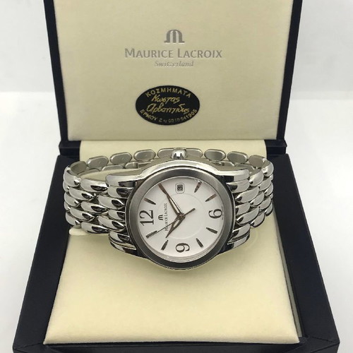Maurice Lacroix wristwatch new men's with scratch-resistant sapphire and waterproof