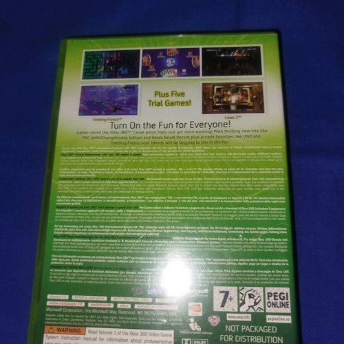 Xbox 360 Live Arcade games like new