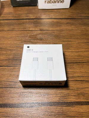 Braided USB-C to USB-C καλώδιο 1μ έως 60W καινούργιο