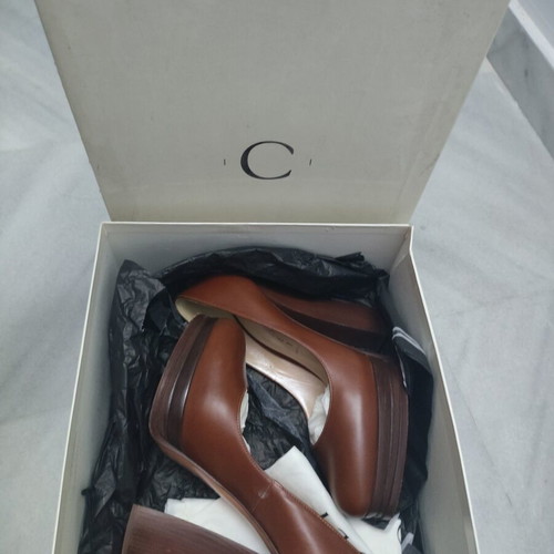 Casadei brown leather high heel pumps size 37