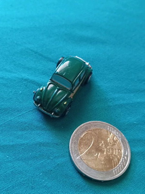 Micro Machines Volkswagen Beetle αυτοκινητάκι σε πράσινο, 1994 LGT