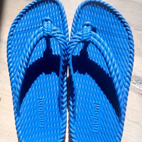 Isabel Marant flip flops like new, size 41-42, blue