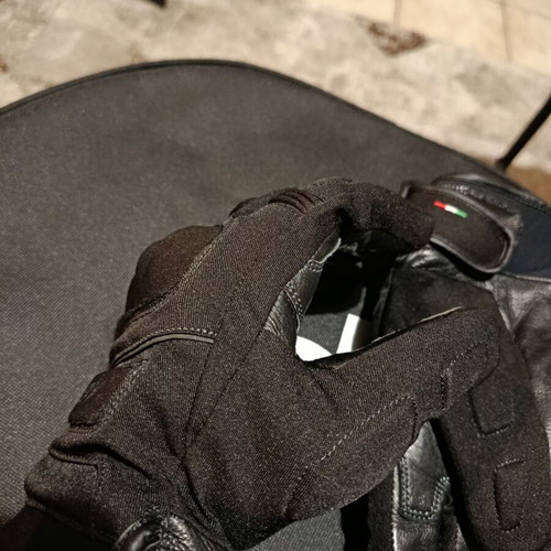 AGVpro Garage Dry-Tex Winter Men's Motorcycle Gloves like new, waterproof
