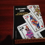 Playing cards 12 gods of Olympus like new