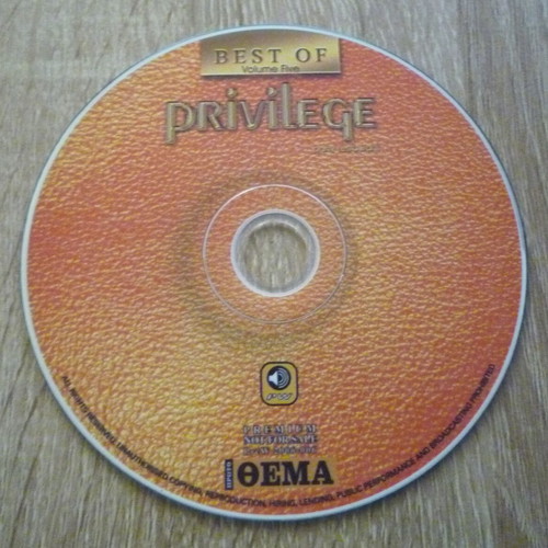 Best Of Privilege Volume Five CD used, electronic