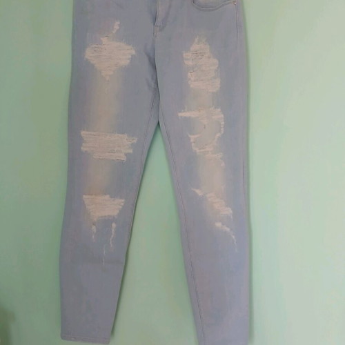 Maison Scotch jeans size 29 like new, white and blue