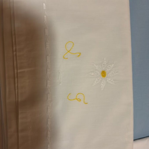 Hand-Embroidered Baby Crib Sheets set of 10 like new