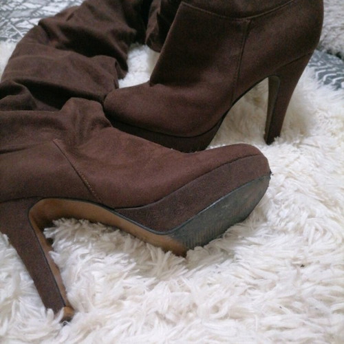 Kastoria boots knee-high like new, brown