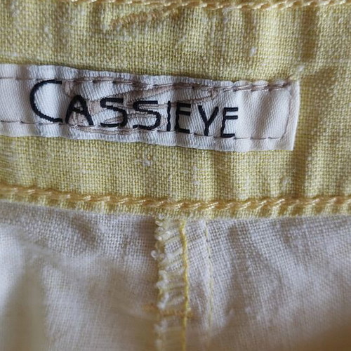 Women's bermuda shorts used, yellow, size S 36 8