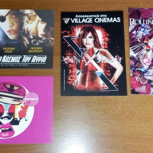 Promotional postcards new, pack of 40 pieces